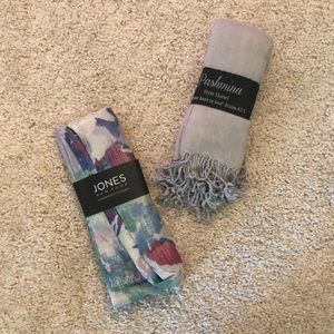 2 Pashmina Style Scarves